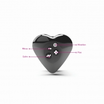 Вибромассажёр с электростимуляцией Heart's Desire