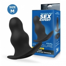 Анальный стимулятор-тоннель SEX expert