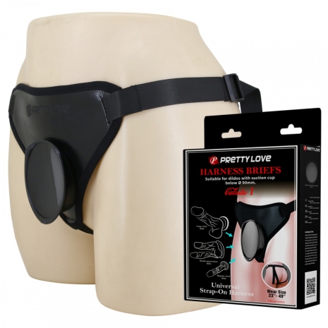 Универсальные страпон-трусики Harness Briefs Caludio I