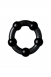 Набор из 3-х эрекционных силиконовых колец Штучки Дрючки (черные)3