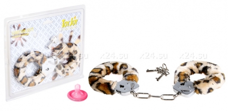 Наручники леопардовые Furry Fun Cuffs
