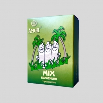 Набор презервативов AMOR® Mix Яркая Линия 3 шт.