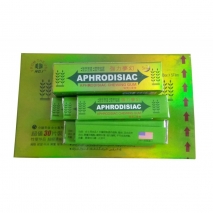 Возбуждающая жвачка Aphrodisiac Chewing Gum 1 пачка 5 пластинок