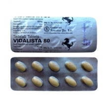 Vidalista-80 (Тадалафил 80) таблетки для увеличения потенции 10 таб. 80 мг