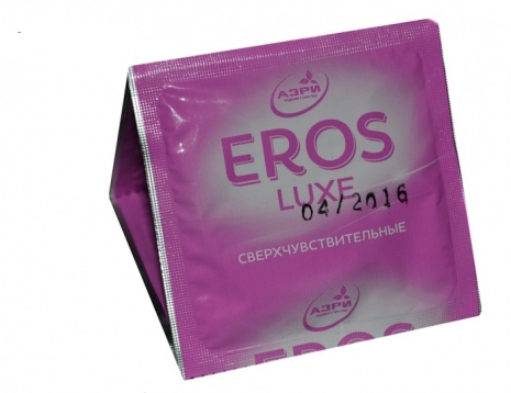 Супертонкие презервативы EROS Luxe ( упаковка 90 шт.)