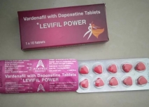 Levifil Power (Варденафил 40мг+Дапоксетин 60мг) препарат для увеличения сексуальной активности и длительности полового акта (10 таб.)