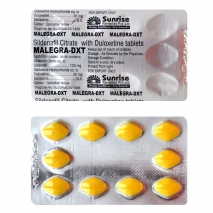 Malegra DXT (Силденaфил 100, Дулоксетин 30) лекарство для лечения преждевременной эякуляции (10 таб.)