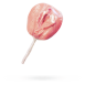 Леденец на палочке в виде вагины Lenco Миссис Кэтти, розовый 50 гр.0