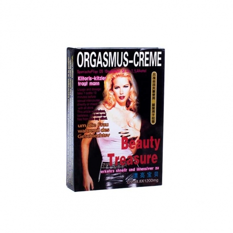 Женские Возбуждающие капли для женщин Orgasmus creme beauty treasure (1 фл. 12 мл.)