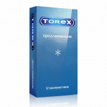 Презервативы Torex "Продлевающие" с пакетиками для утилизации, 12 шт.