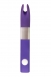 Фиолетовый клиторальный вибромассажёр Qvibry Q2 (7 режимов вибрации)1
