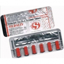 Sildalist (Силденaфил 100 мг + Тадалафил 20 мг) таблетки, повышающие потенцию 6 таб.