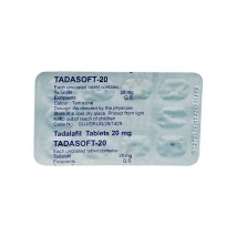 Tadasoft-20 (Тадалафил) препарат для улучшения потенции 10 таб. 20 мг