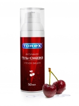 Интимная гель-смазка на водной основе TOREX "Спелая вишня" 50 мл.