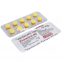 Vilitra-40 (Варденафил 40) таблетки для мужчин, повышающие потенцию 10 таб. 40 мг
